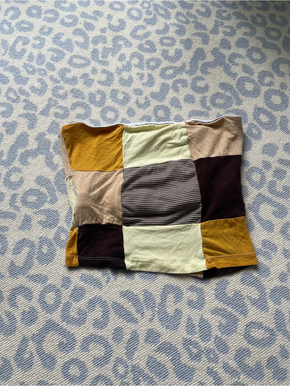 Oddli patchwork tube top size M